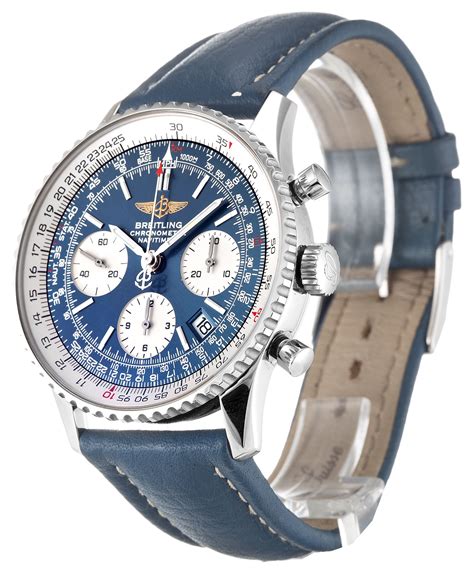 breitling navitimer a23322 blue